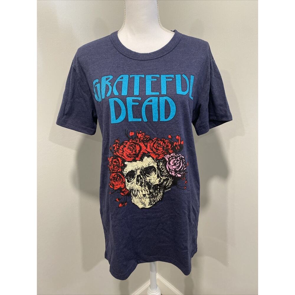 Grateful Dead Premium Mens Shirt by Chaser Skull Rock Band Medium